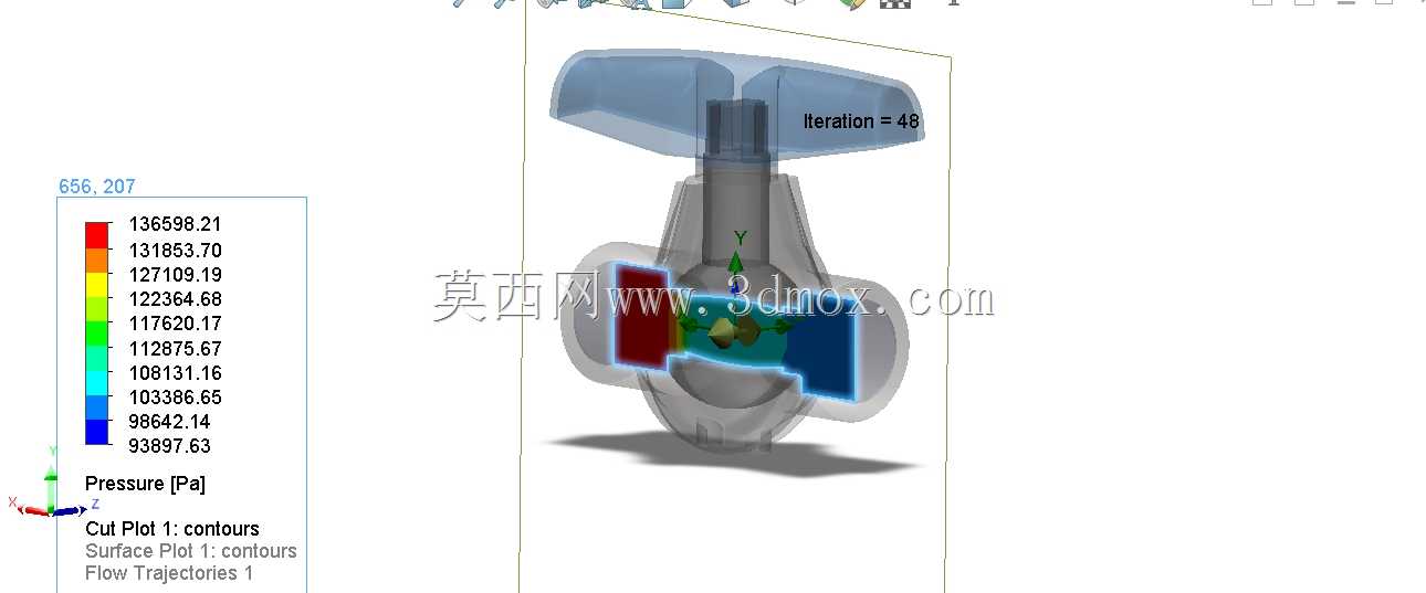 阀门流量分析