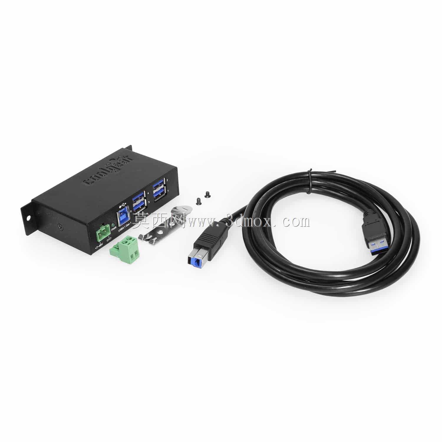 USB 3.1 4�˿ڽ�������������DIN�����\u0026 ESD��ӿ����