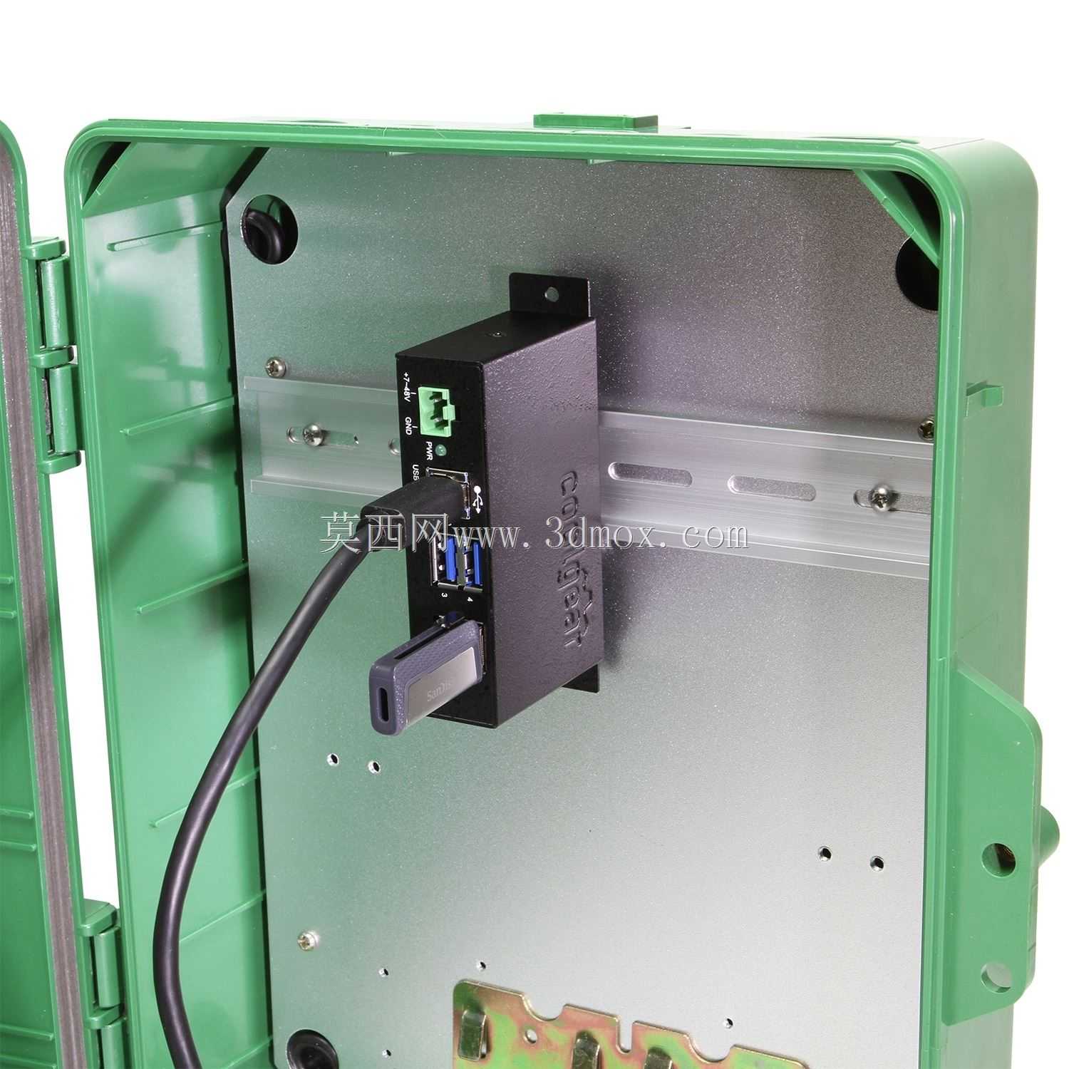 USB 3.1 4�˿ڽ�������������DIN�����\u0026 ESD��ӿ����