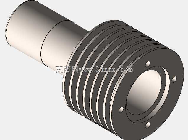 SolidWorks中的斯特林发动机
