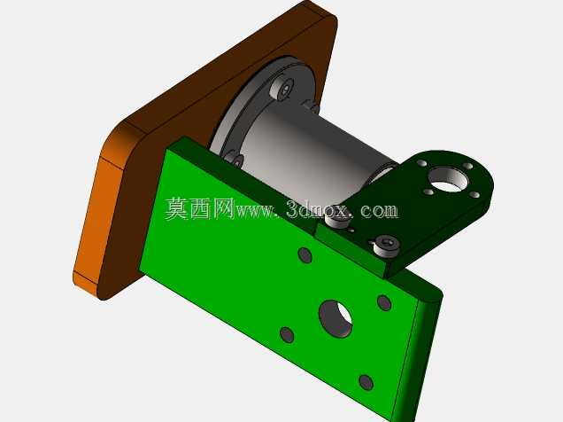 SolidWorks中的斯特林发动机