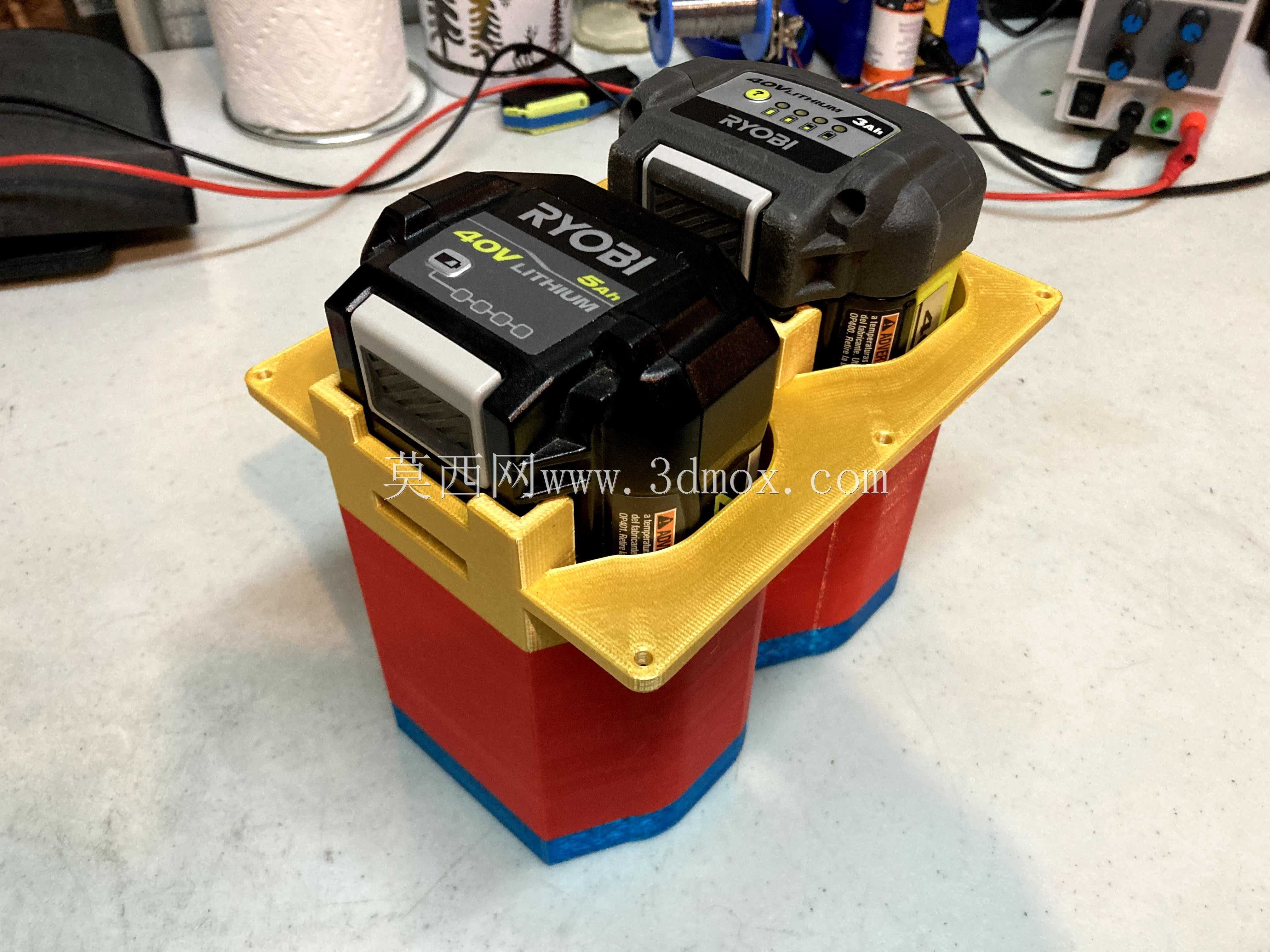 Ryobi 40V双蓄电池箱