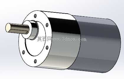 直流齿轮电机37mm 12v 500rpm