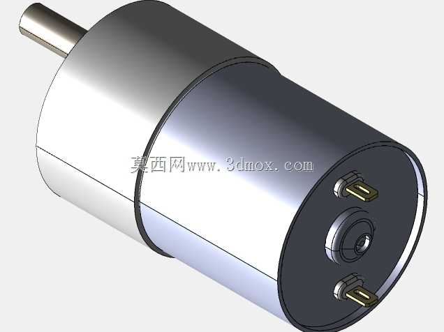 直流齿轮电机37mm 12v 500rpm