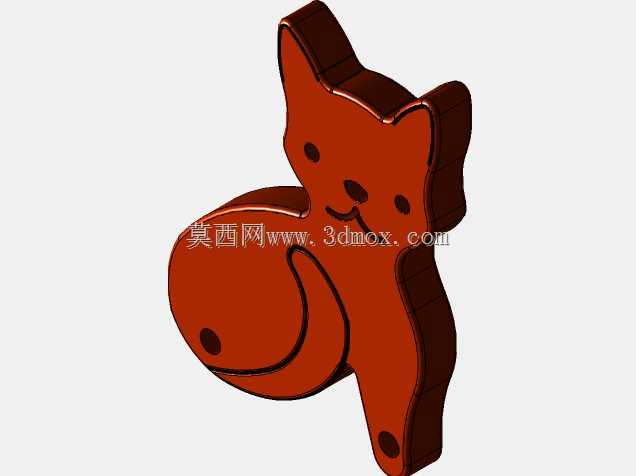 猫狗推玩具