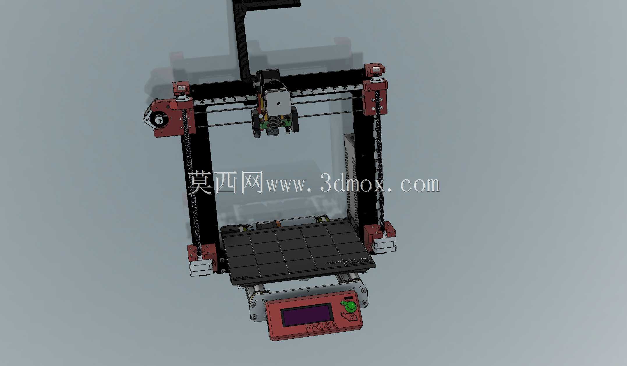 带BMG的Prusa MK3S线性钢轨