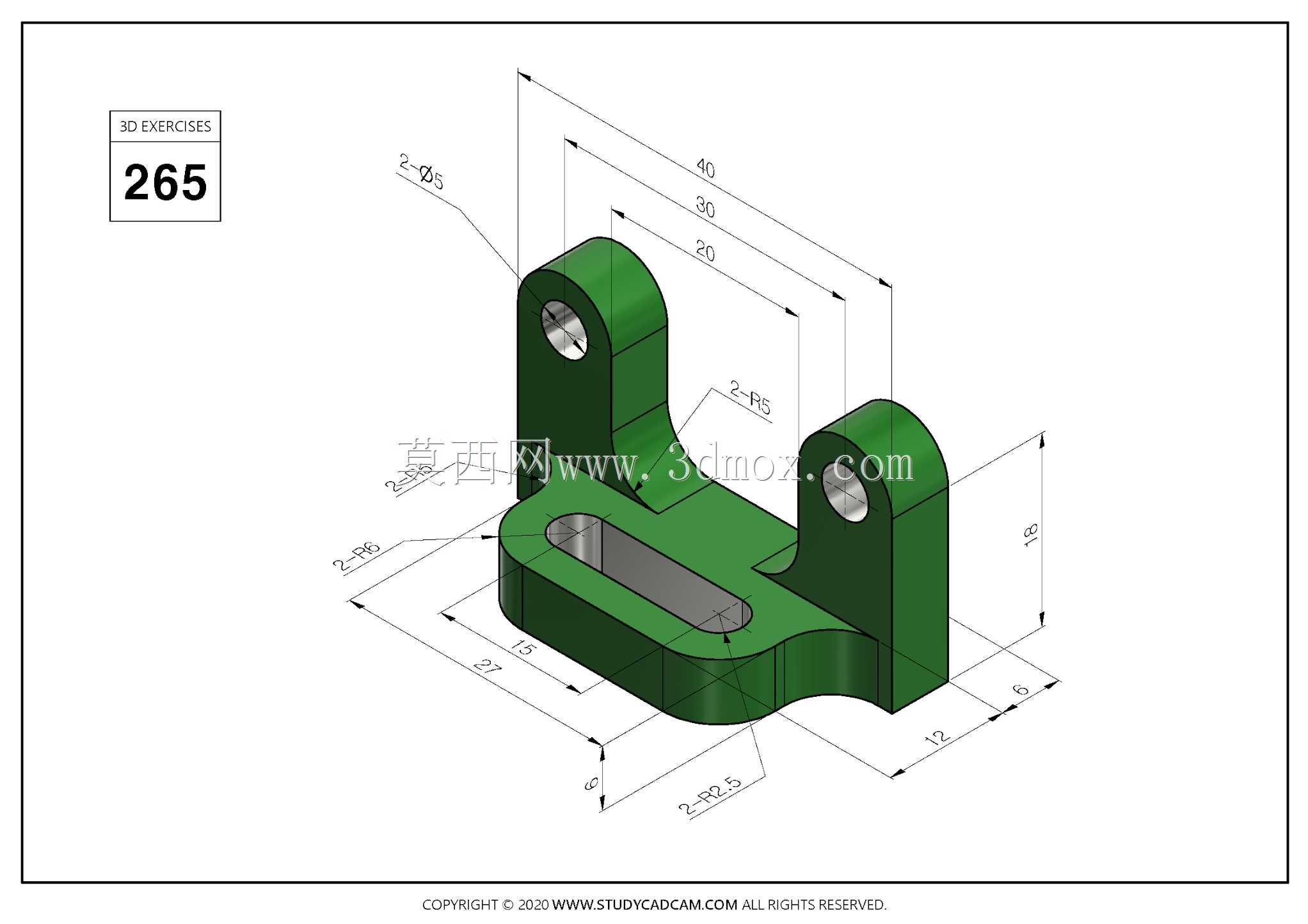 Studycadcam 3D CAD��ϰ265 Autodesk Inventor pro