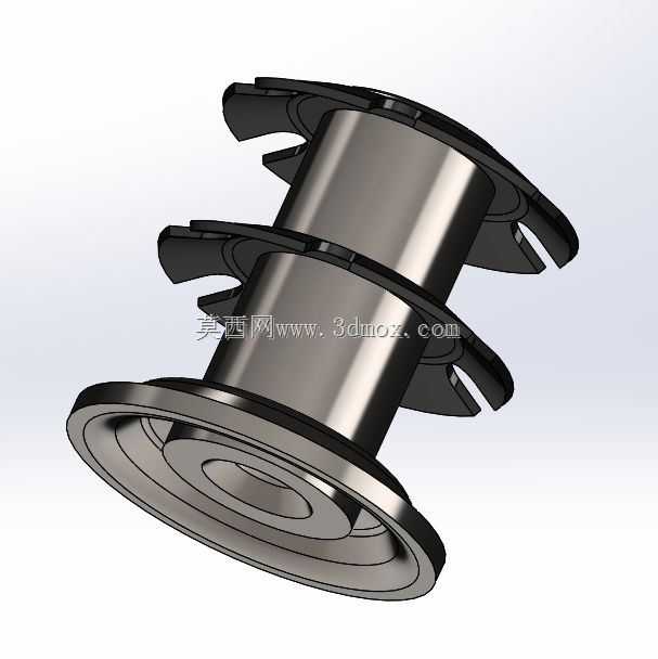 双星形螺纹嵌件,5/16-18,用于?1”管,16-18ga