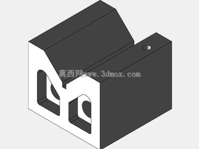 Studycadcam 3D��ϰ64��vee block 90�� Autodesk Inventor Pro