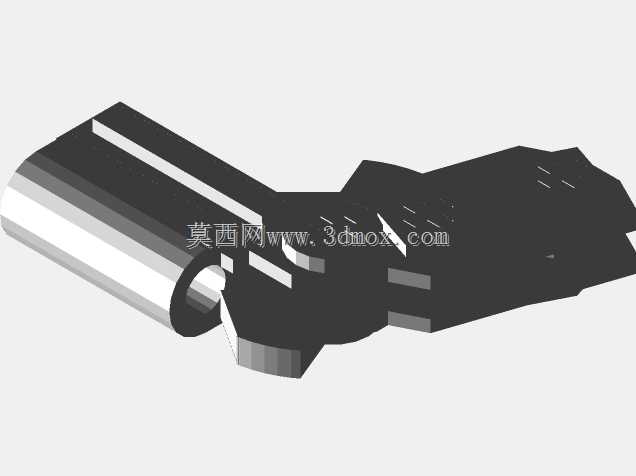 文明散弹枪手枪道具3d打印到位