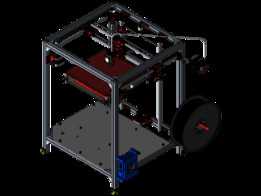 带Raspberry Pi模块的3D打印机