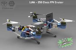 FPV�ļ�ֱ������LUNA 1.0 STLhive