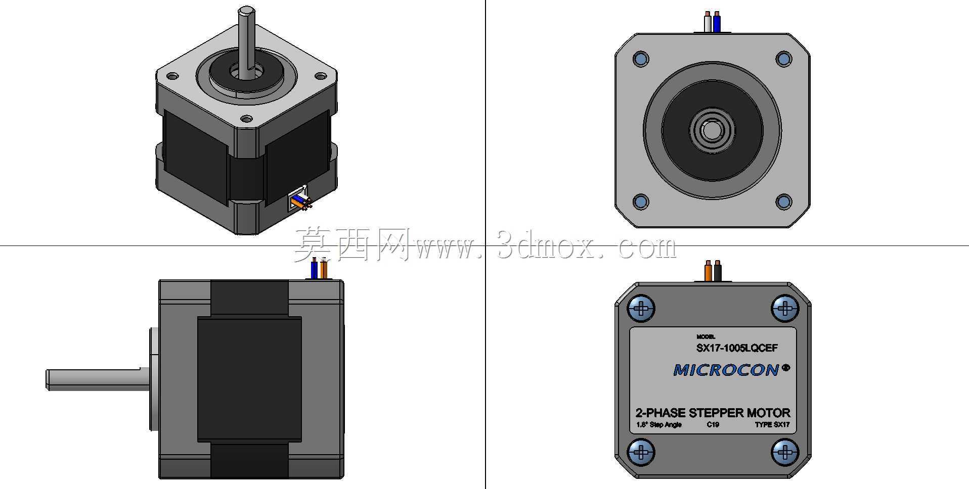 �������NEMA 17 MICROCON SX17-1005LQCEF