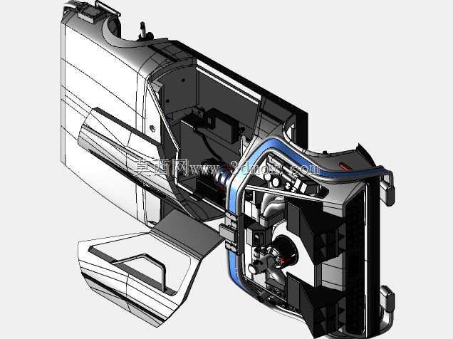 德洛林DMC-12/BTTF时光机3D印刷钢筋混凝土车