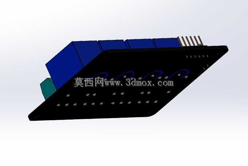 4通道继电器模块-5v无名称