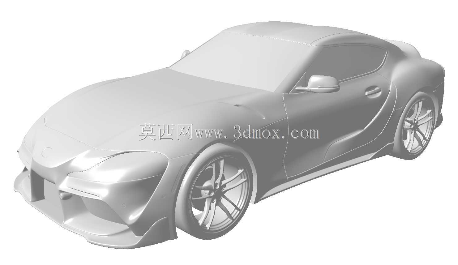 丰田Supra 2020 solid for CFD或3D打印3D模型