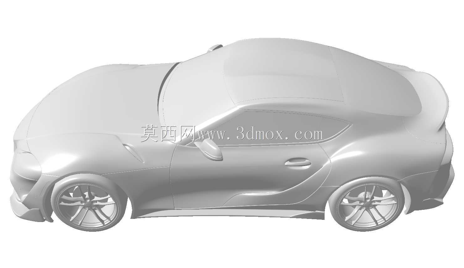 丰田Supra 2020 solid for CFD或3D打印3D模型