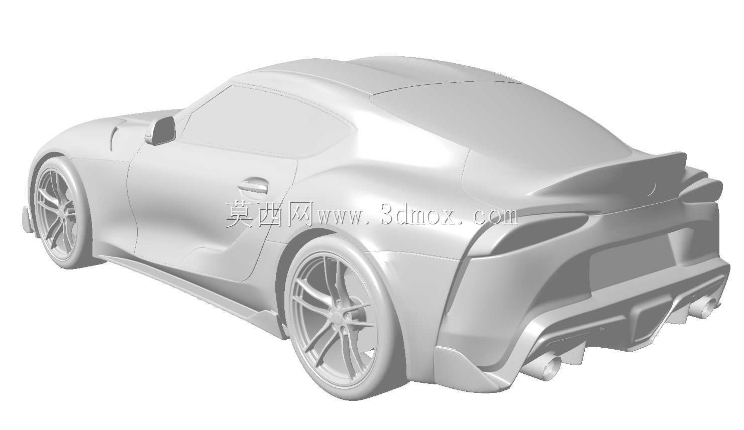 丰田Supra 2020 solid for CFD或3D打印3D模型