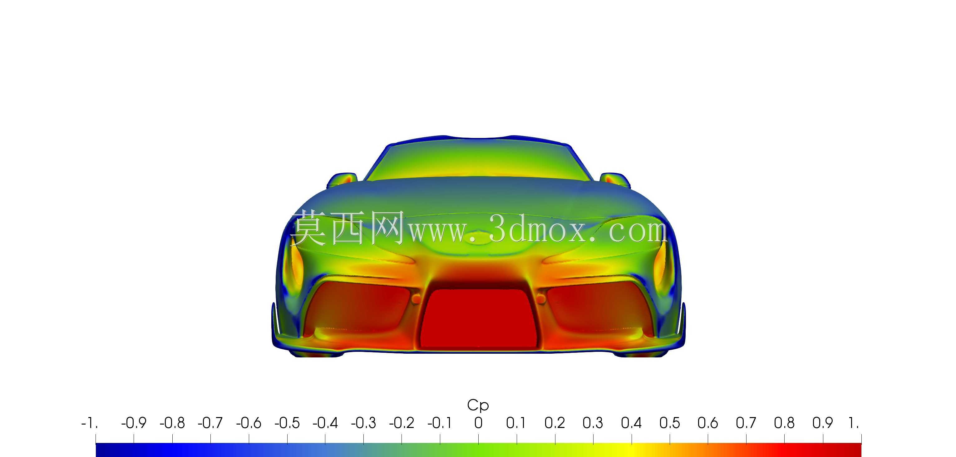 丰田Supra 2020 solid for CFD或3D打印3D模型
