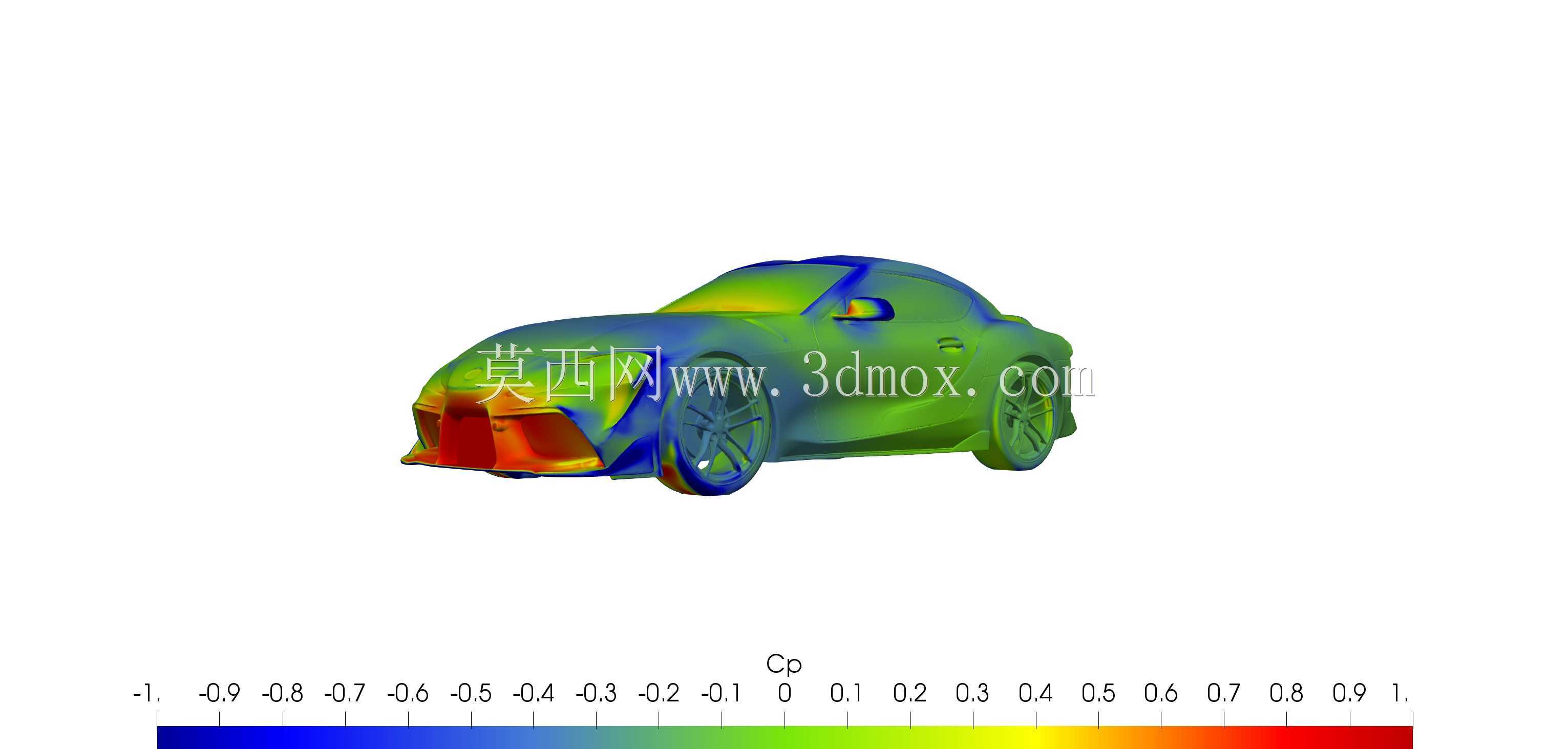 丰田Supra 2020 solid for CFD或3D打印3D模型