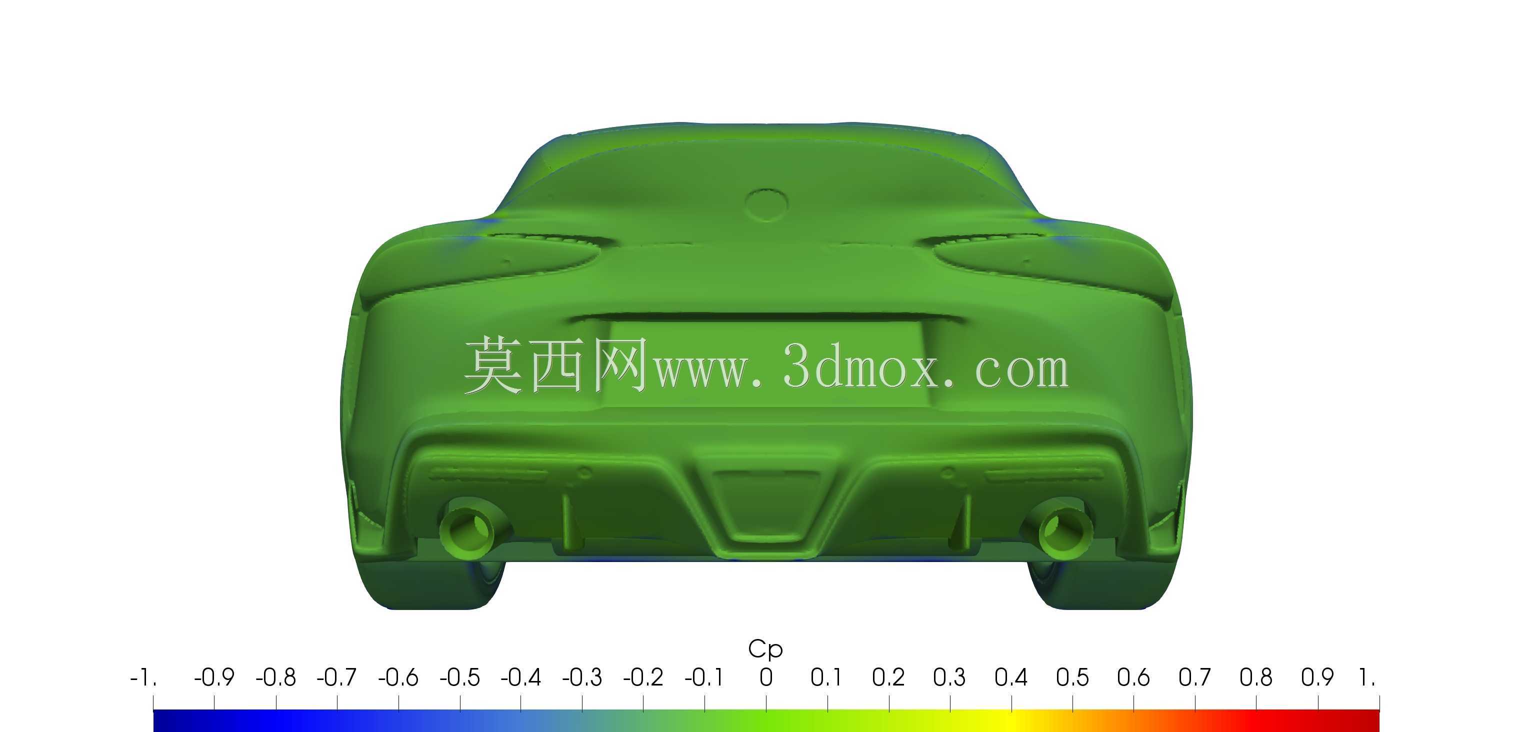 丰田Supra 2020 solid for CFD或3D打印3D模型