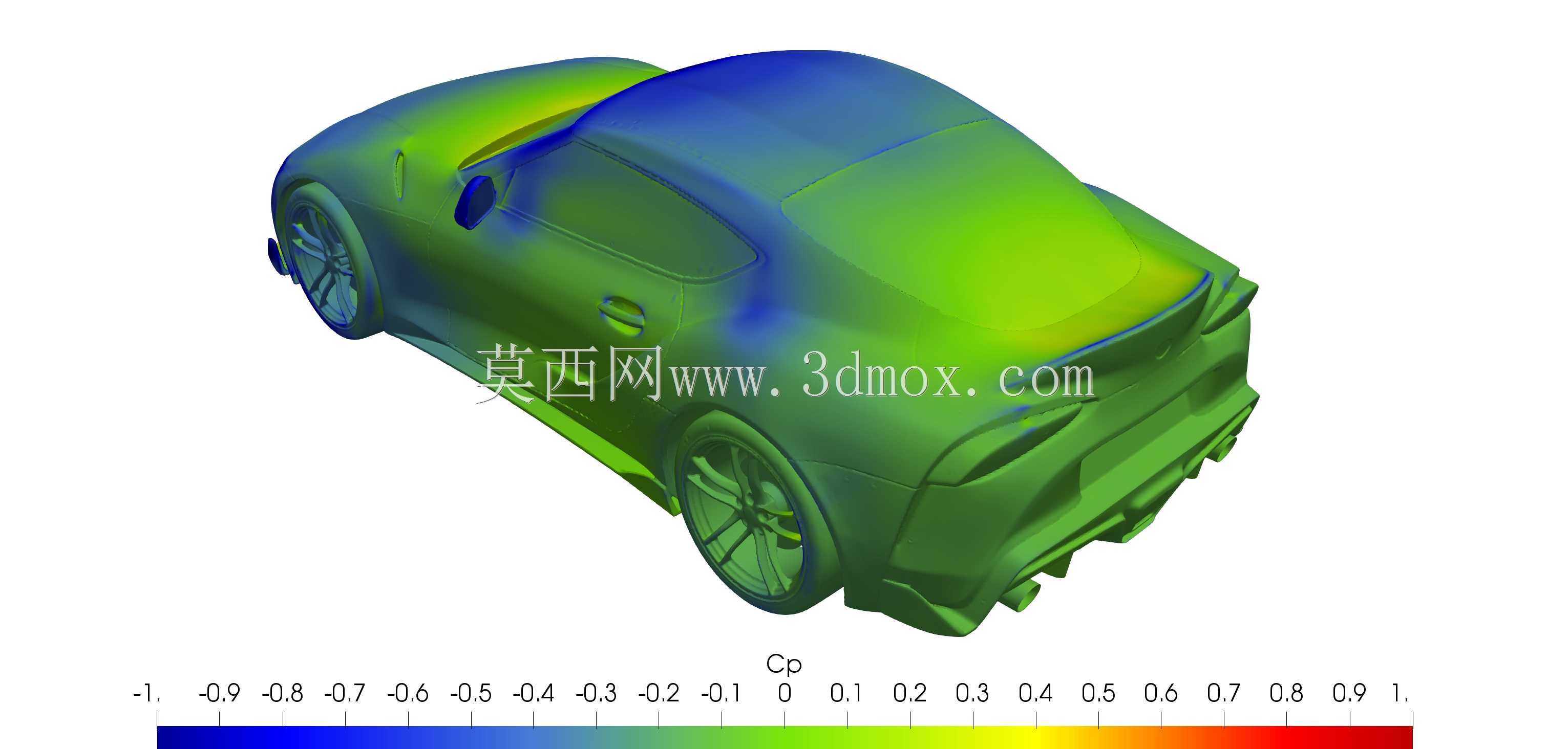 丰田Supra 2020 solid for CFD或3D打印3D模型