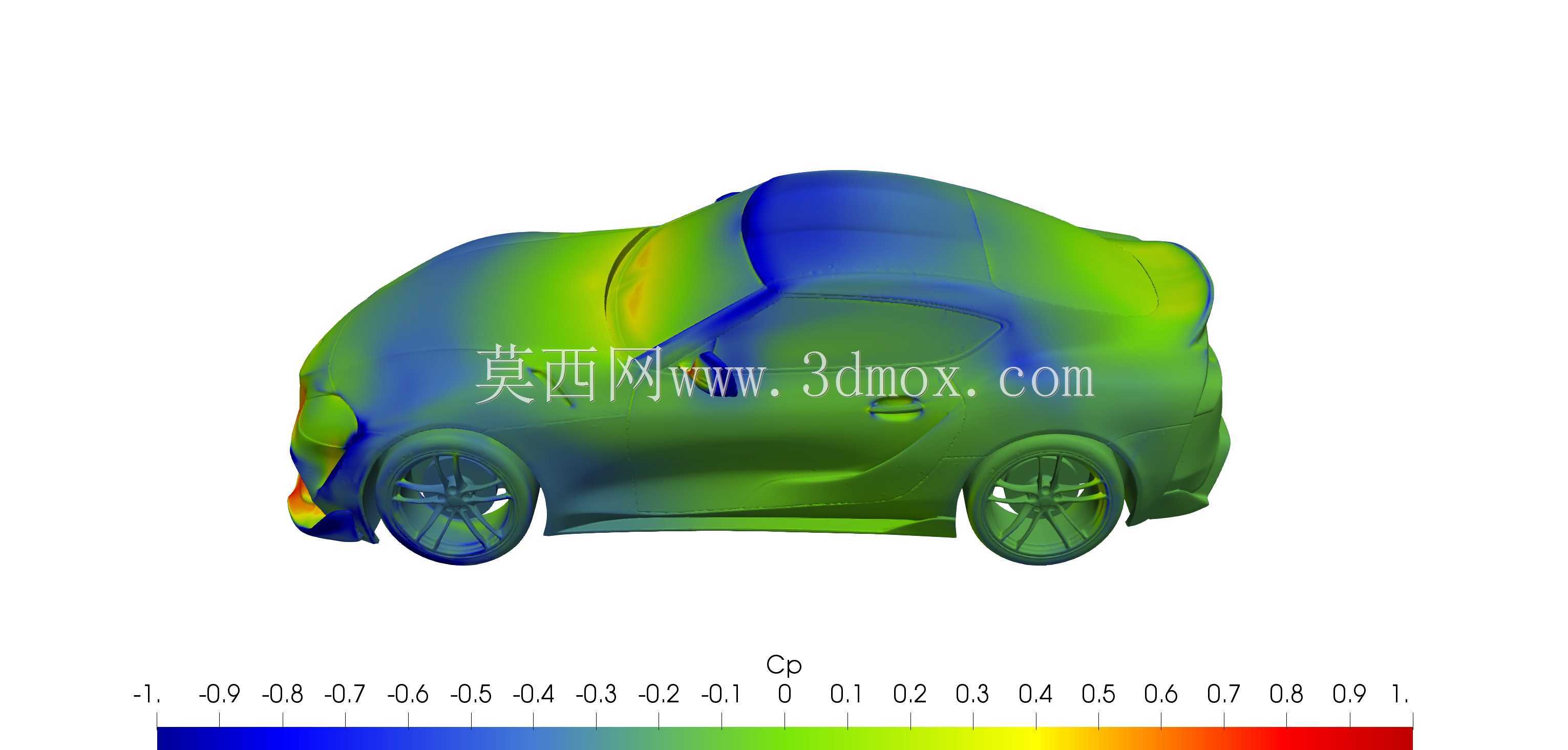 丰田Supra 2020 solid for CFD或3D打印3D模型