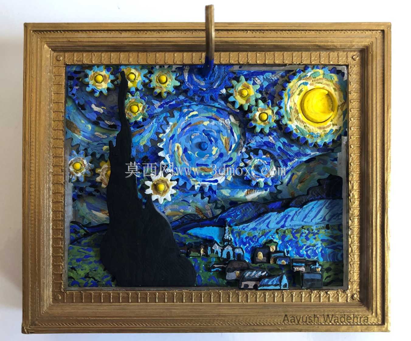 星夜重新设计-运动部件!