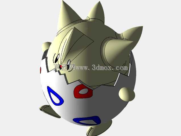 Togepi 3d模型
