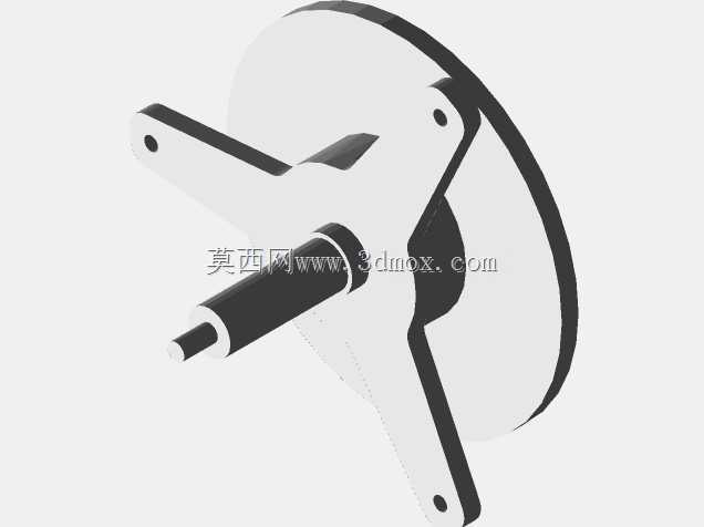 带磁铁和线圈的发电机