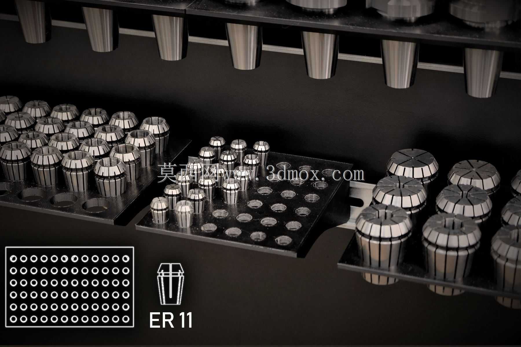 DIN导轨存储| ER11夹头