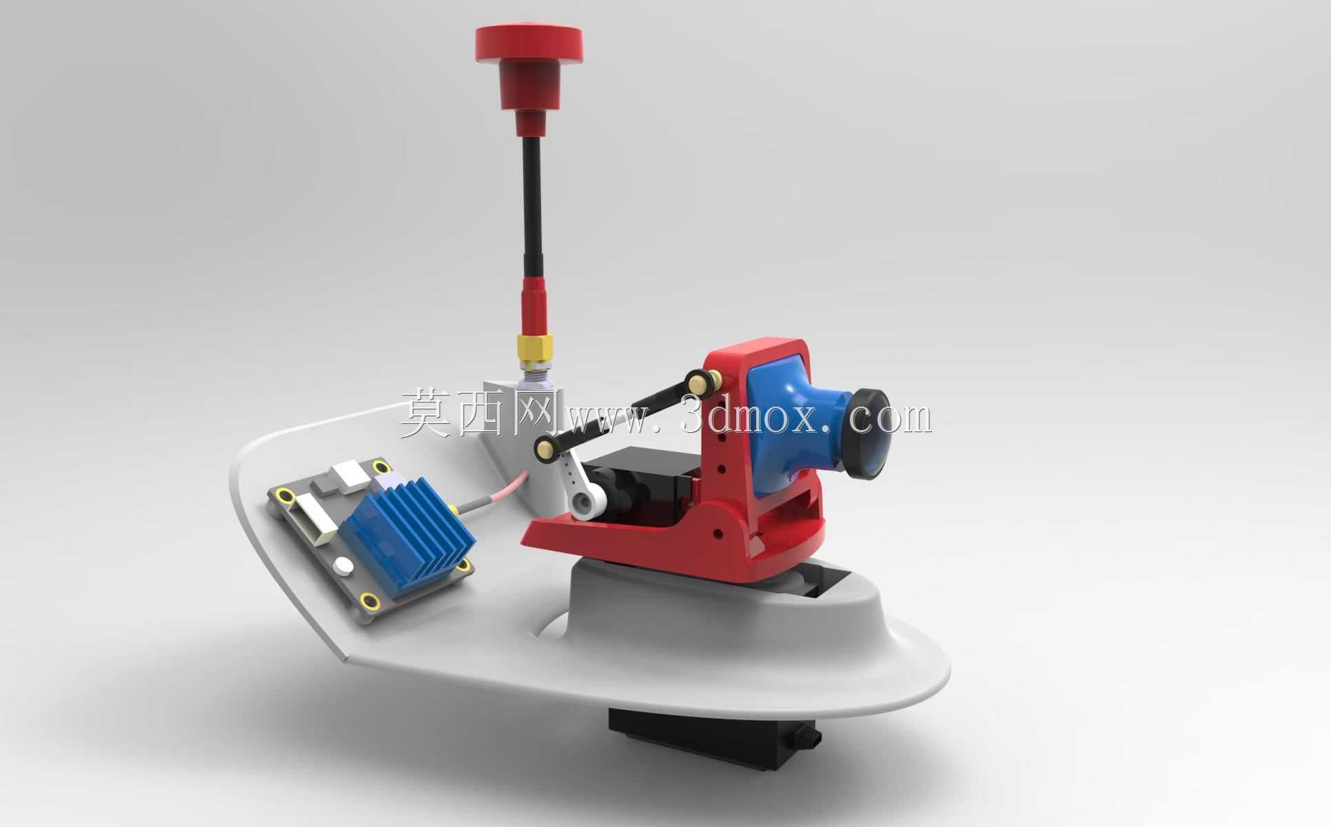 X-UAV΢������-Pan\u0026��бFPVϵͳ
