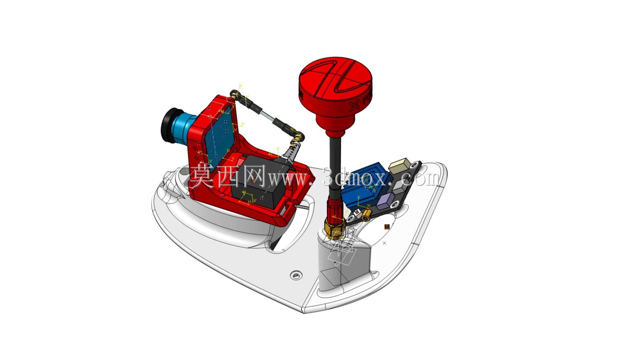 X-UAV΢������-Pan\u0026��бFPVϵͳ