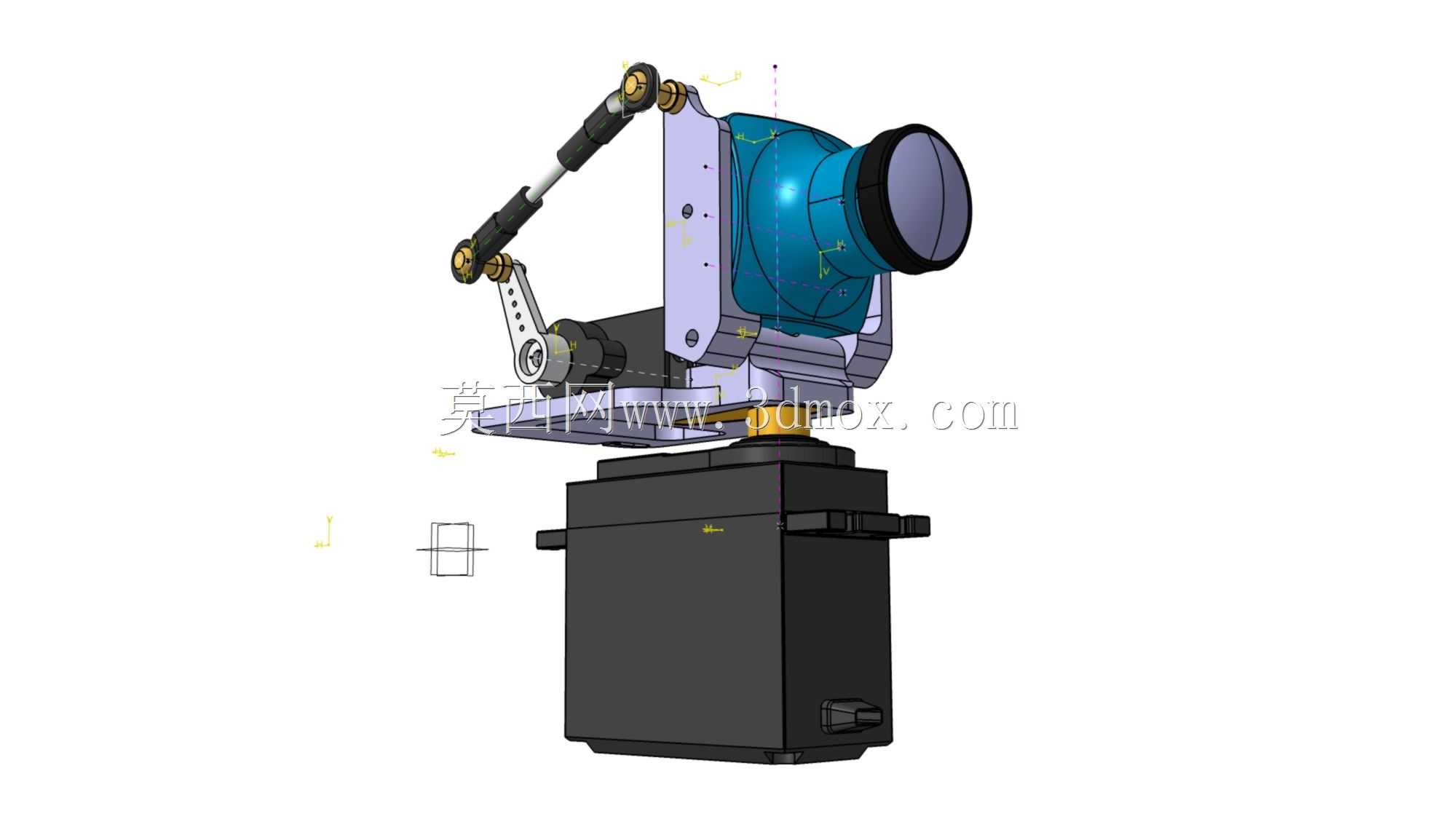 X-UAV΢������-Pan\u0026��бFPVϵͳ