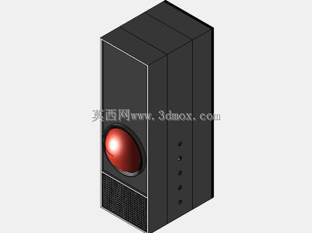 HAL9000复制品-基于Amadeus Prokopiak工作的带有Fusion 360文件的电子项目箱