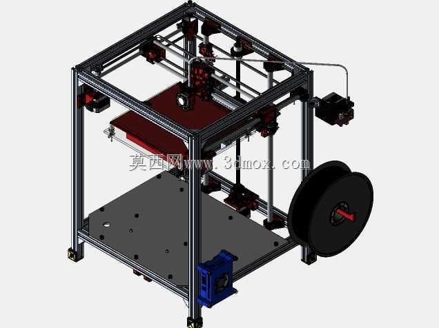 带Raspberry Pi模块的3D打印机