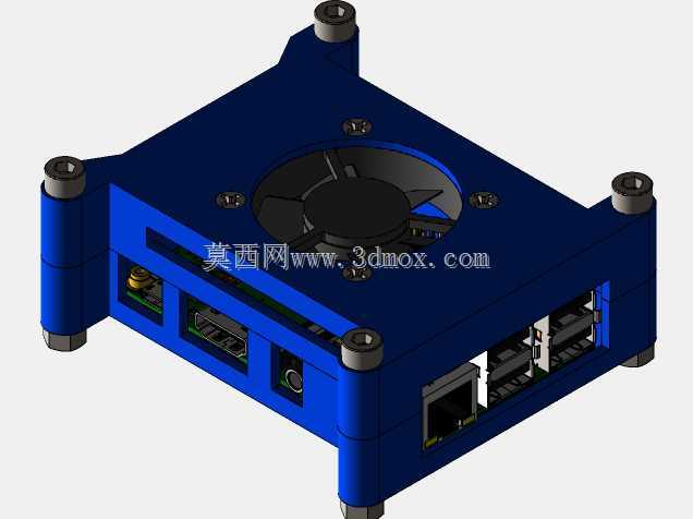 带Raspberry Pi模块的3D打印机