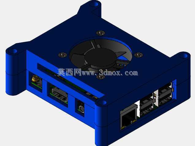 带Raspberry Pi模块的3D打印机
