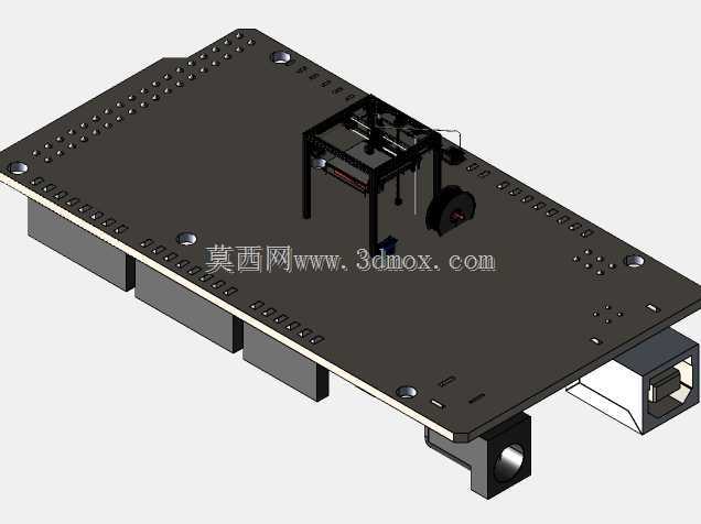 带Raspberry Pi模块的3D打印机