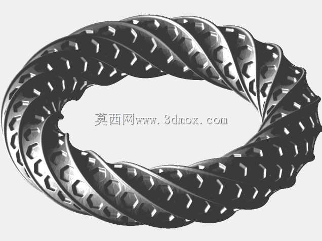 扭曲环面上的蜂窝图案+视频教程