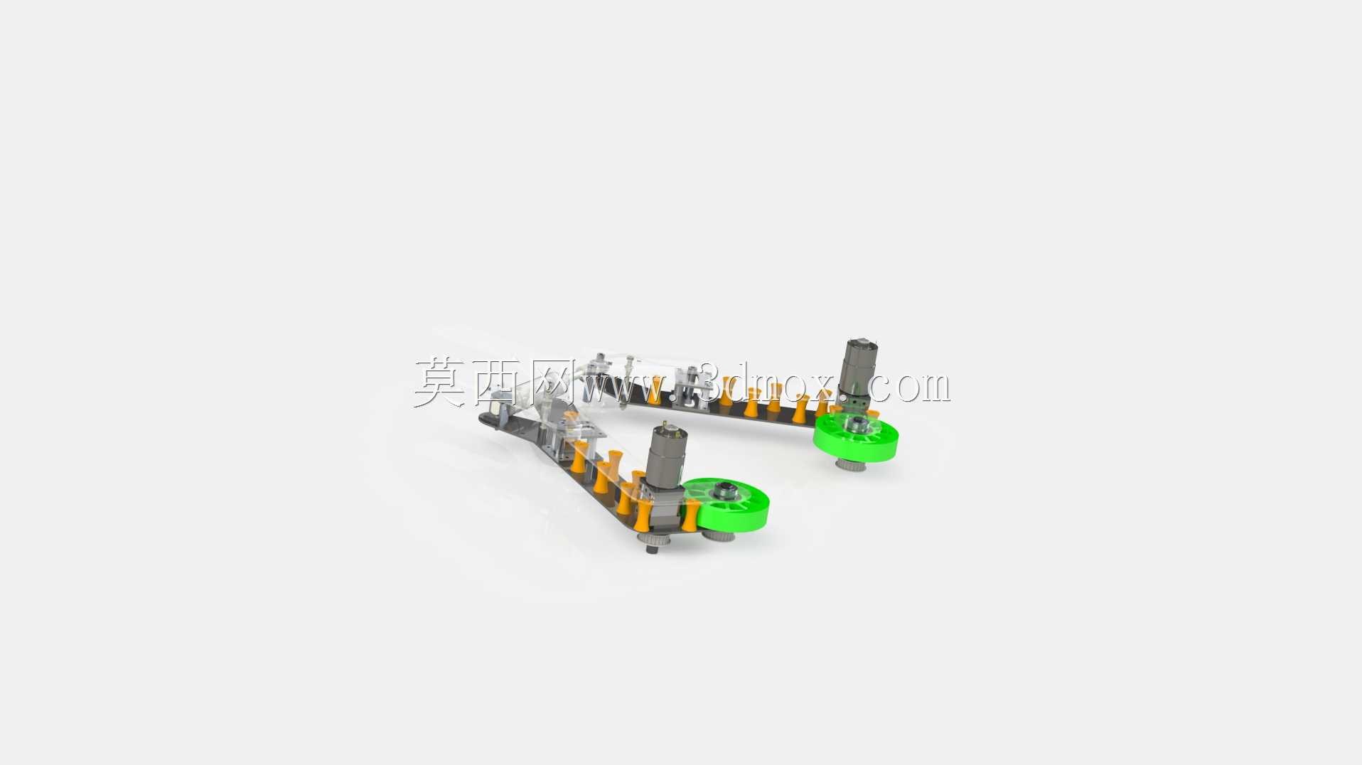 2018“先锋”-FRC 1360轨道机器人通电机器人