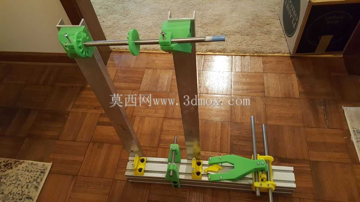 碳纤维山地车前三角定位夹具