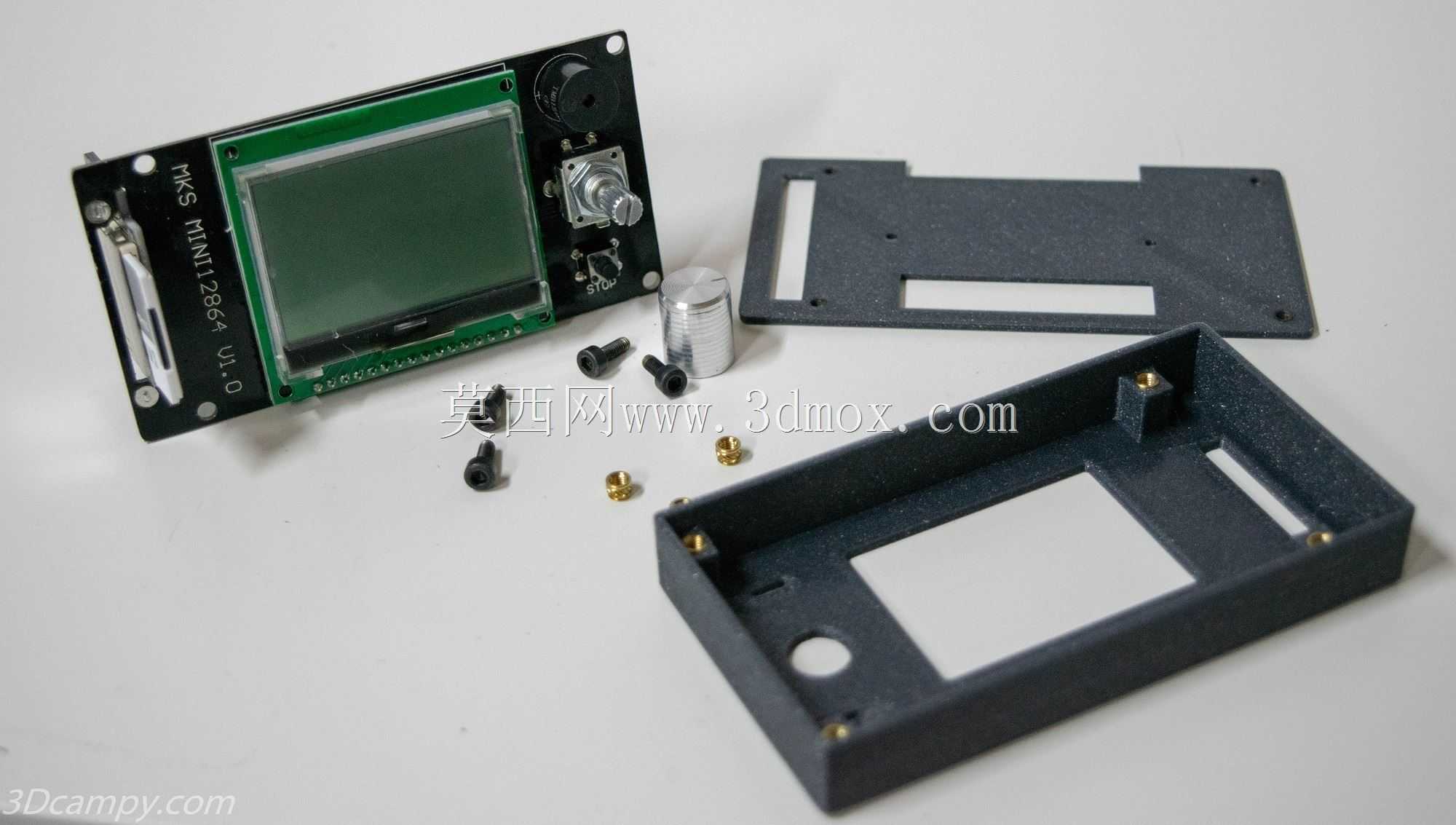 LCD Mks mini 12864盒Caja外壳