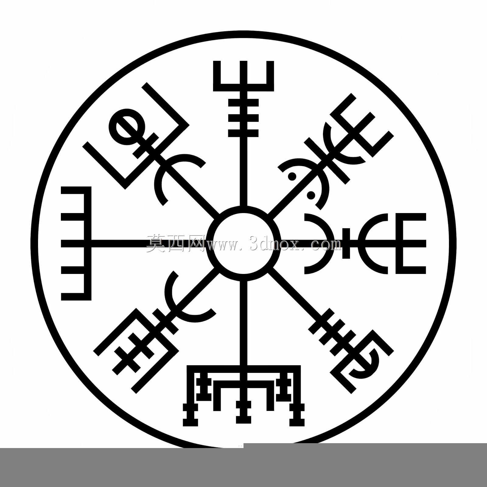 Vegvisir:北欧罗盘