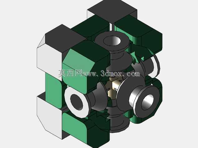 圆形中心件3x3