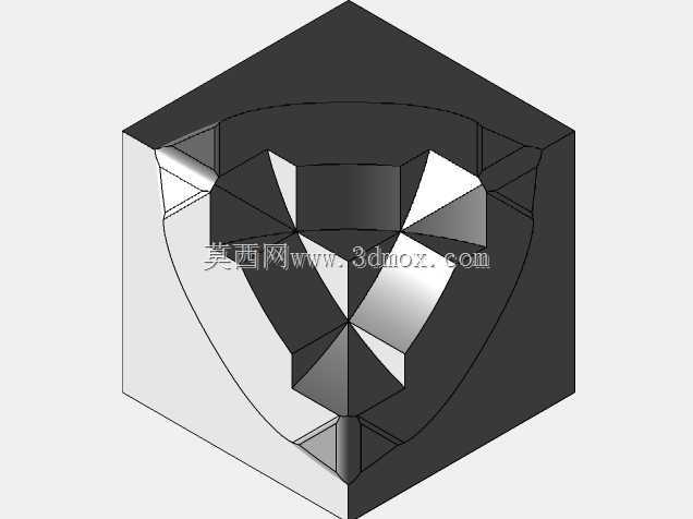 圆形中心件3x3