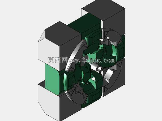 圆形中心件3x3