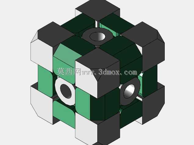 圆形中心件3x3