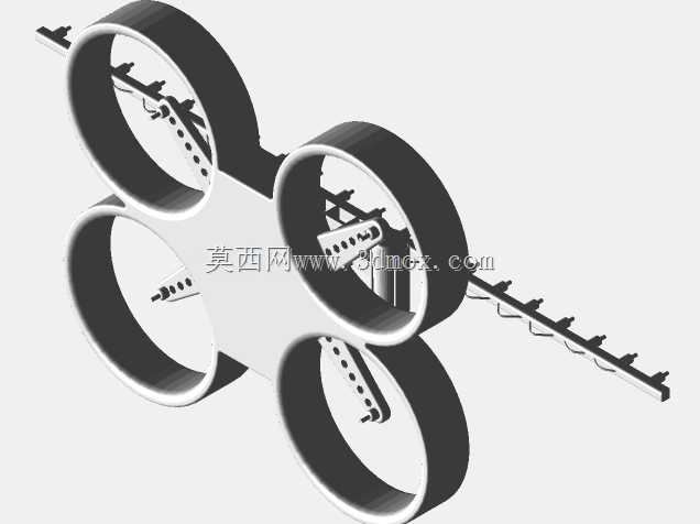 农业用四架直升机