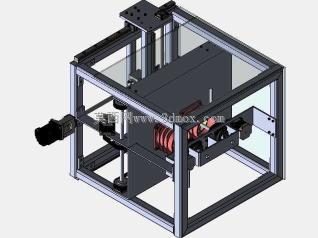 粉底3d打印机打印涡轮